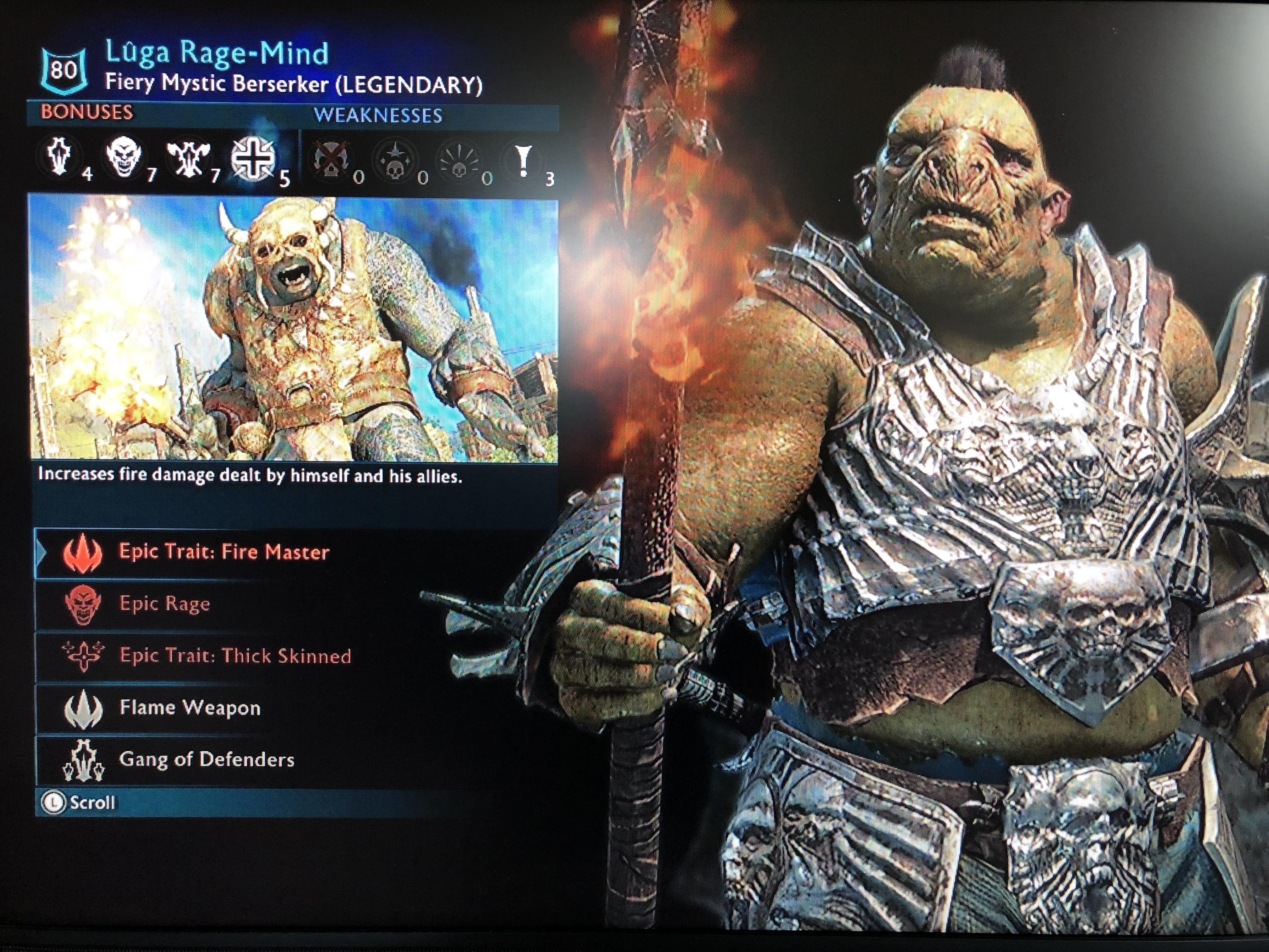 Strongets Orc Shadow Of Mordor